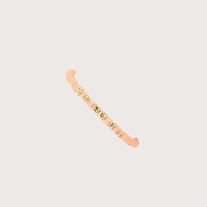 Heishi-Bracelets à disque en argile polymère pour femmes