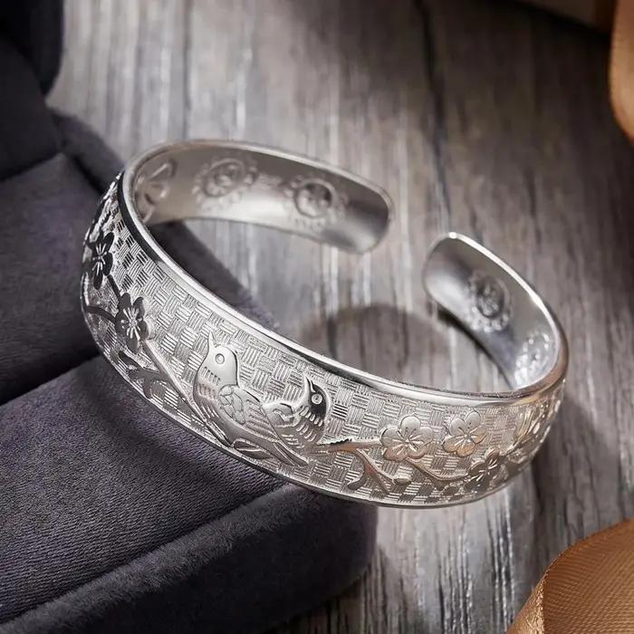 Nouveau bracelet en argent sterling 925 pour femmes et hommes