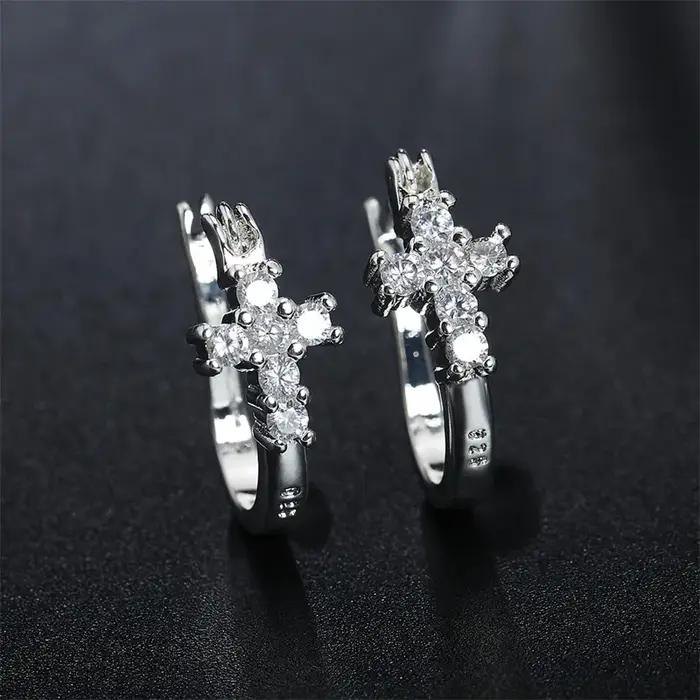 Boucles d'oreilles en argent Sterling 925 pour femmes