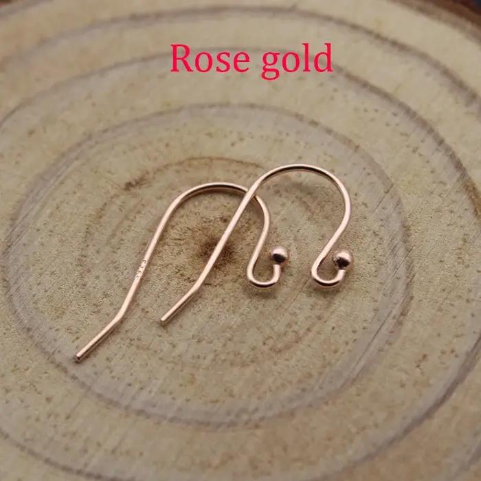 Boucles d'oreilles hypoallergéniques en argent Sterling 100% 925