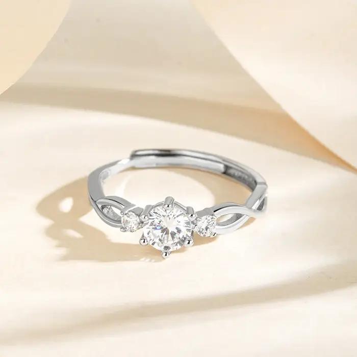 Bague Ajustable Vintage Amissié pour Femme, Mode Européenne et Américaine, Hip Hop, Ouverture de ix,