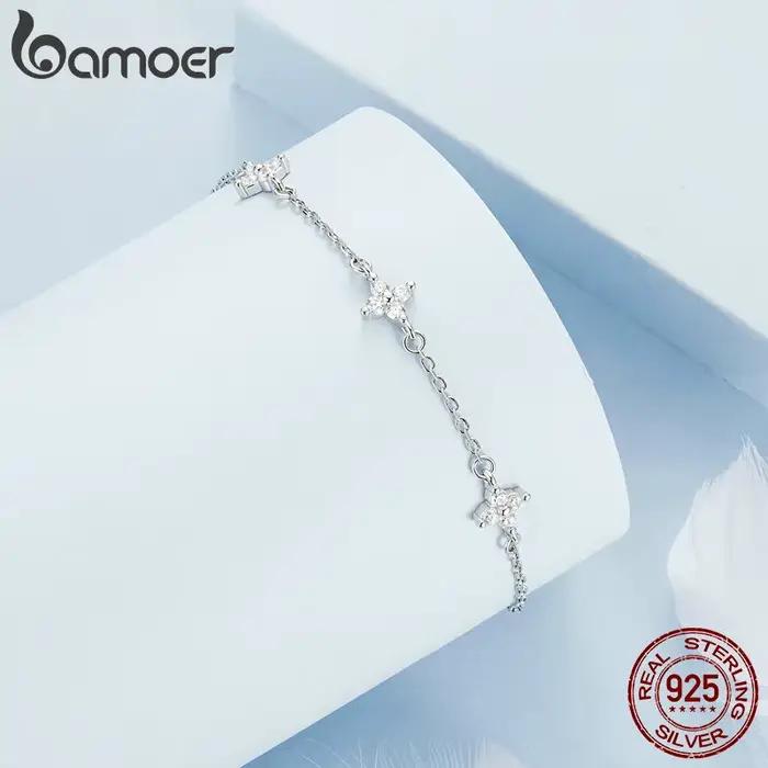 BAMOER – Bracelet en argent Sterling 925