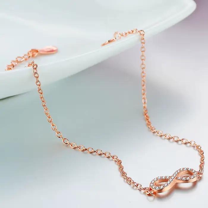 Bracelets avec nœud papillon en argent Sterling 925 pour femmes