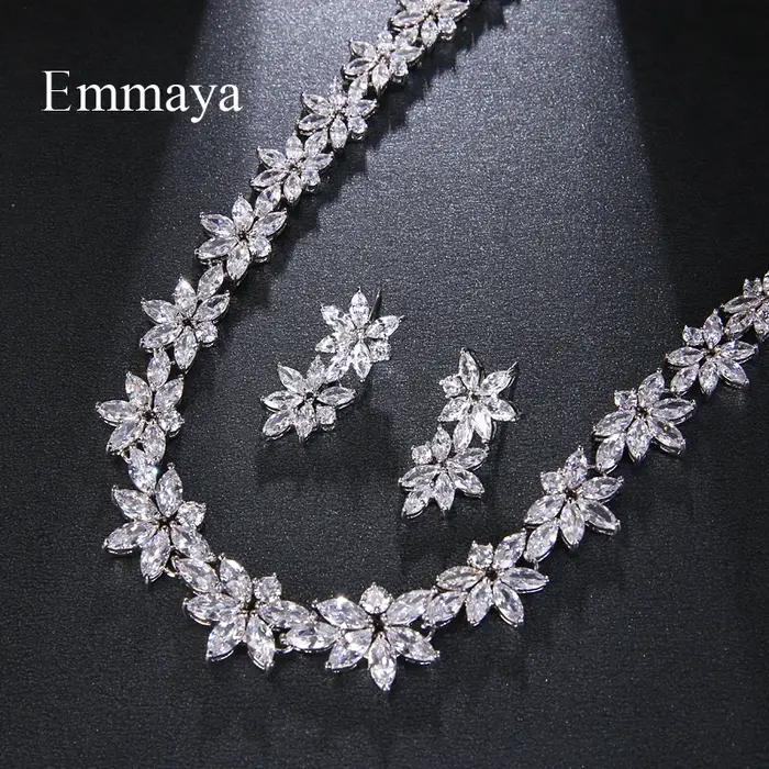 Emmaya-Ensemble de bijoux de luxe pour femmes