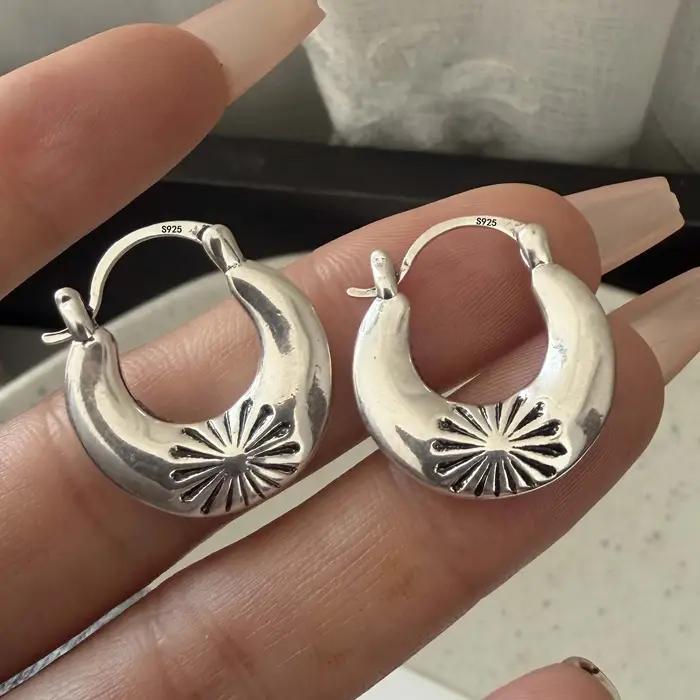 Boucles d'oreilles en argent Sterling 925 pour femmes