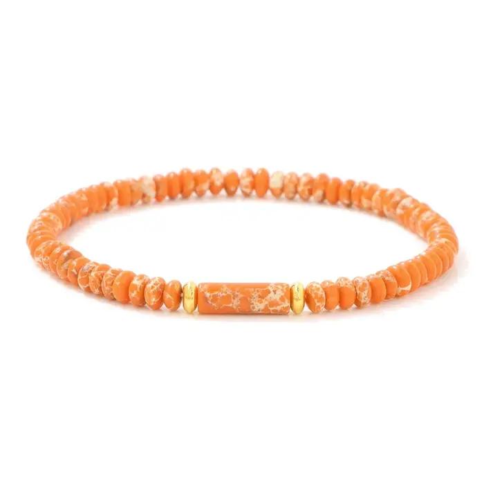 Bracelets en perles de pierres précieuses Picasso pour hommes et femmes