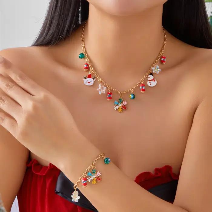 Charmante Collection de bijoux de noël pour femmes