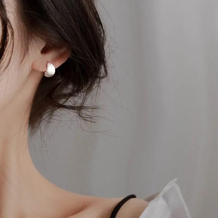 Petites boucles d'oreilles en argent Sterling 925 pour femmes