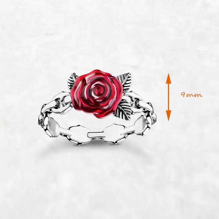 Bague Design victorien Rose Europe
