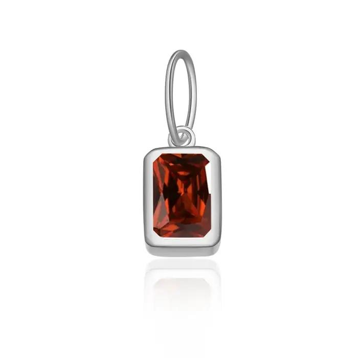 VEWANT – pendentif carré multicolore en argent Sterling 100% 925 pour femmes