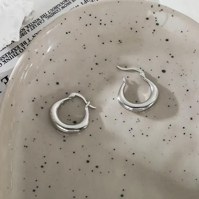 ANENJERY – boucles d'oreilles en forme de croissant pour femmes