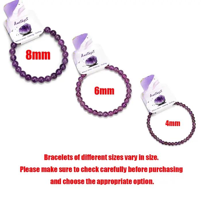 Bracelets originaux en perles de pierre naturelle pour femmes et hommes
