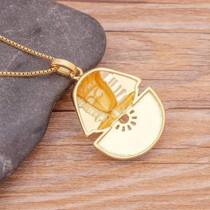 Collier Pyramide de Cristal Vintage avec Pendentif Bouddha Égyptien Antique Bijou de Style Mode Homme Femme Occasions Spéciales