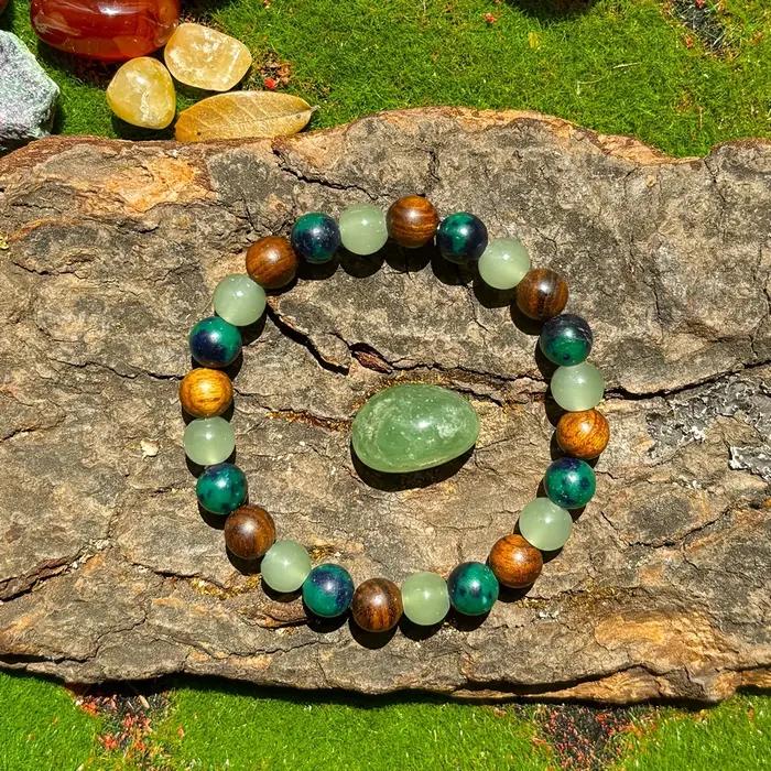 Bracelet en Bois Naturel Pour Attraction de Richesse et Prospérité Mode Homme Femme Occasion Spéciale