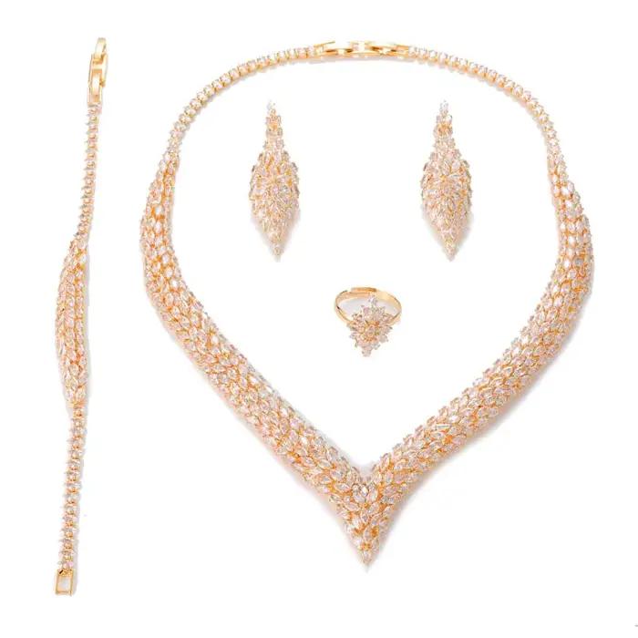 Ensemble de Bijoux Luxueux pour Femme