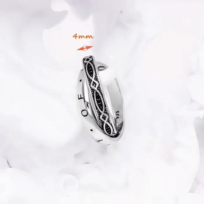 Infinity of Love – bague avec nœud