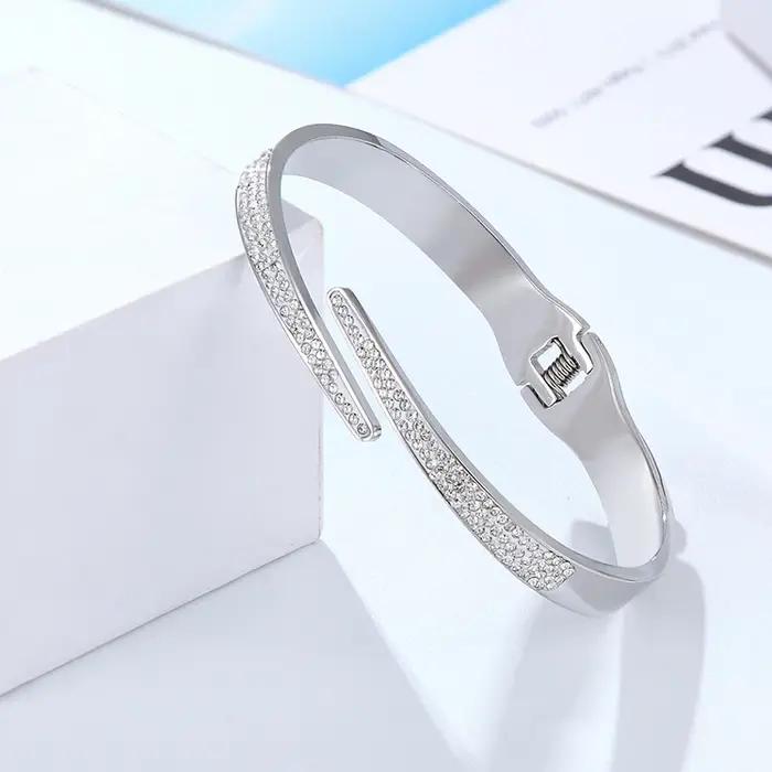 Bracelet classique de luxe en Zircon pour femmes