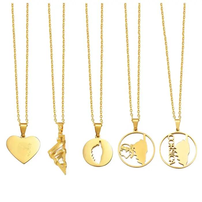 Colliers avec pendentif style Corse et Sardaigne pour femme
