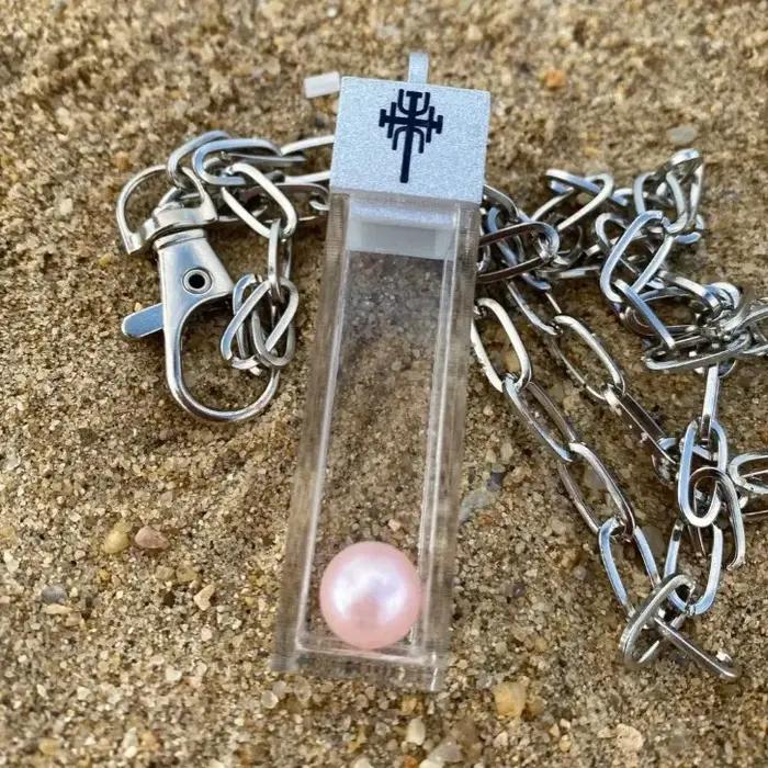 La mélodie de la sirène de dessin animé Padalaska ~ Collier pendentif avec chaîne de clavicule de personnalité de grande valeur