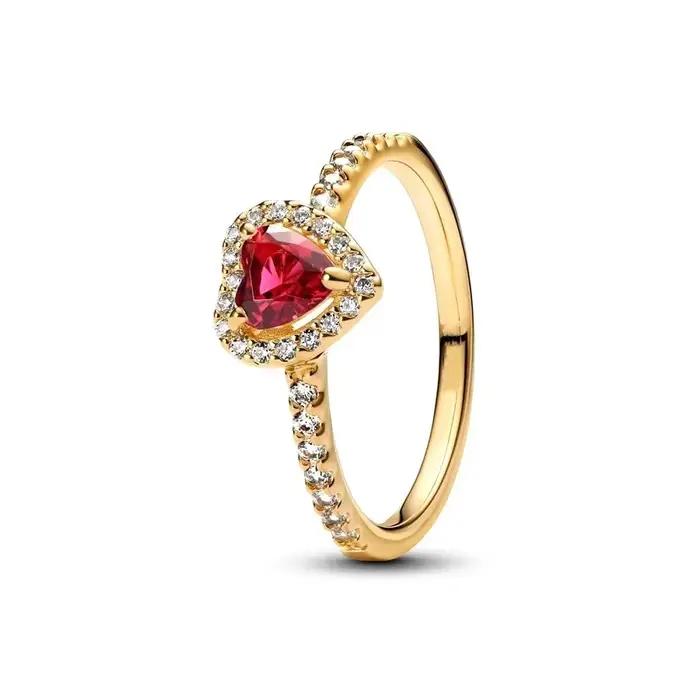 Bague Cœur Étoiles Filantes