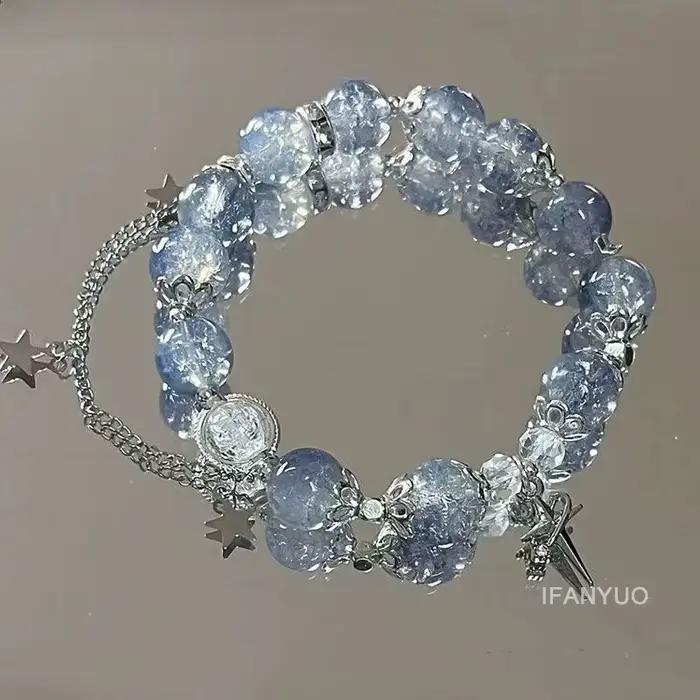Bracelet Étoile Féerique Polyvalent et Doux Bijoux Exquis Accessoires Mode pour Femmes Occasions Spéciales
