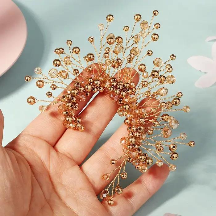 Boucles d'oreilles artisanales en perles