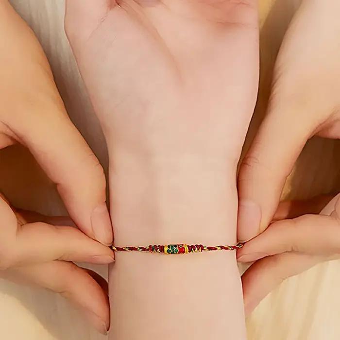 Bracelets porte-bonheur faits à la main pour hommes et femmes