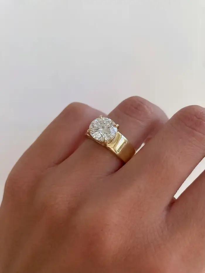Bague ronde en argent Sterling 925 pour femmes, Vintage, à la mode, en Zircon, pour fiançailles, mariage, luxe, bijoux fins de haute qualité
