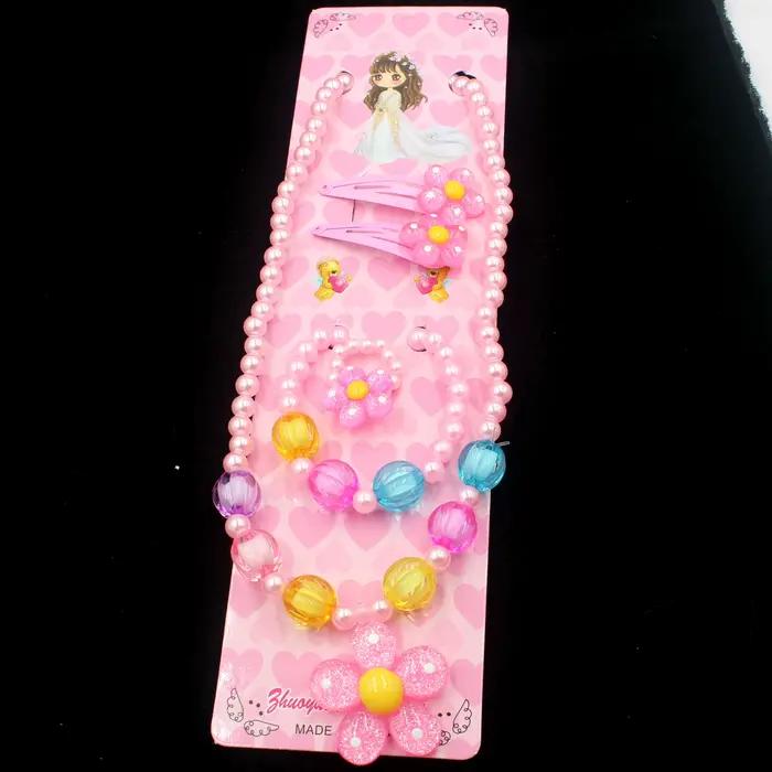 1 ensemble de bijoux tournesol pour bébés filles