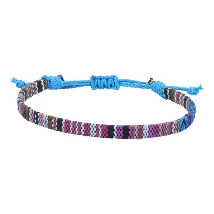 Bracelet en Tissu Tissé pour Femme