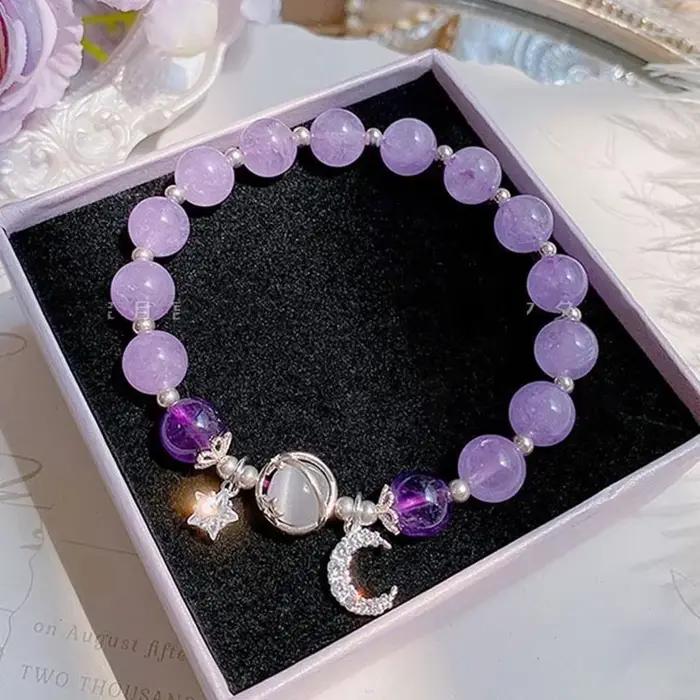 Bracelet à pampilles en chaîne étoile pour femmes
