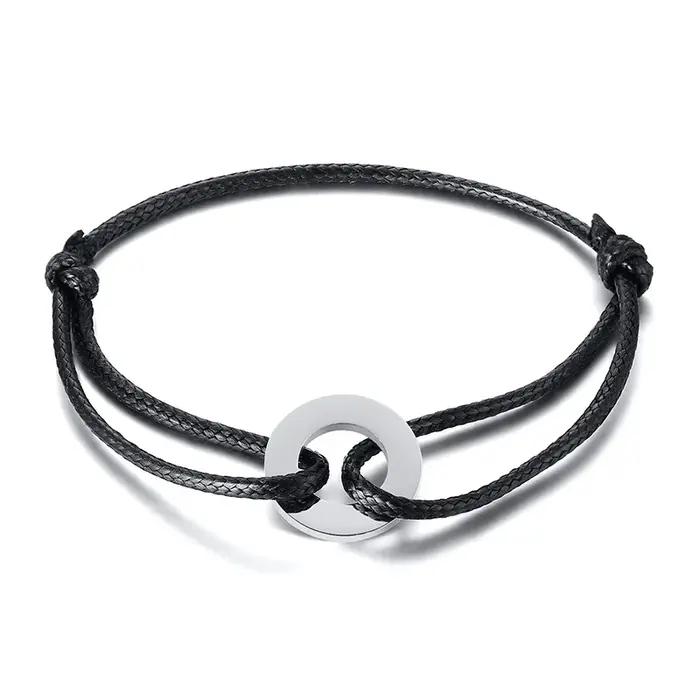 Bracelet de Karma à cordon noir