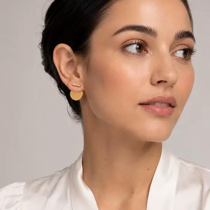 Ensemble de bijoux collier et boucles d'oreilles pour femme en argent sterling 925 à la mode pour les occasions spéciales comme le mariage