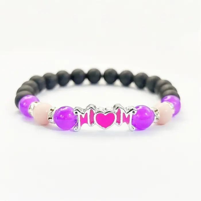 Bracelet de nuit d'amour de fête des mères pour les femmes