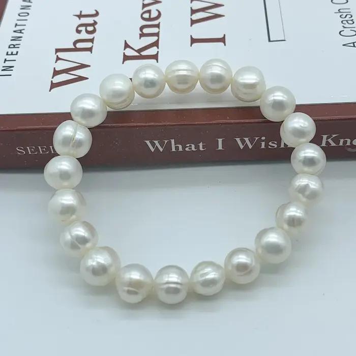 Bracelet de perles d'eau douce naturelles pour femmes