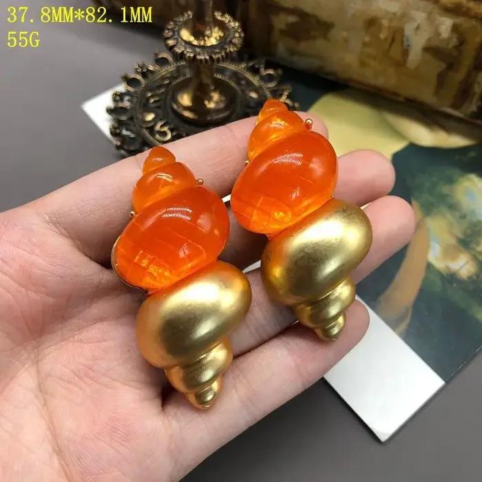 Accessoires de mode vintage KEQIU : collier coquillage