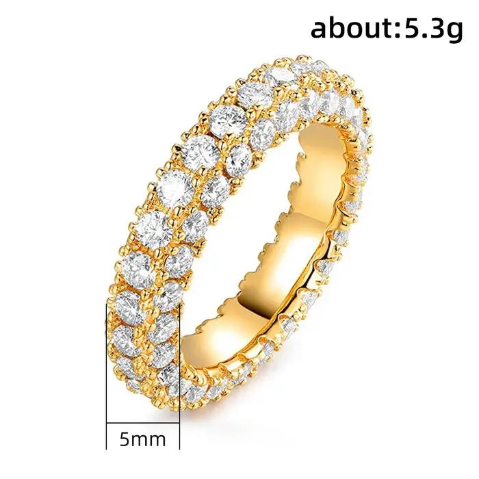 Huitan – bague de mariage de promesse de luxe pour femmes