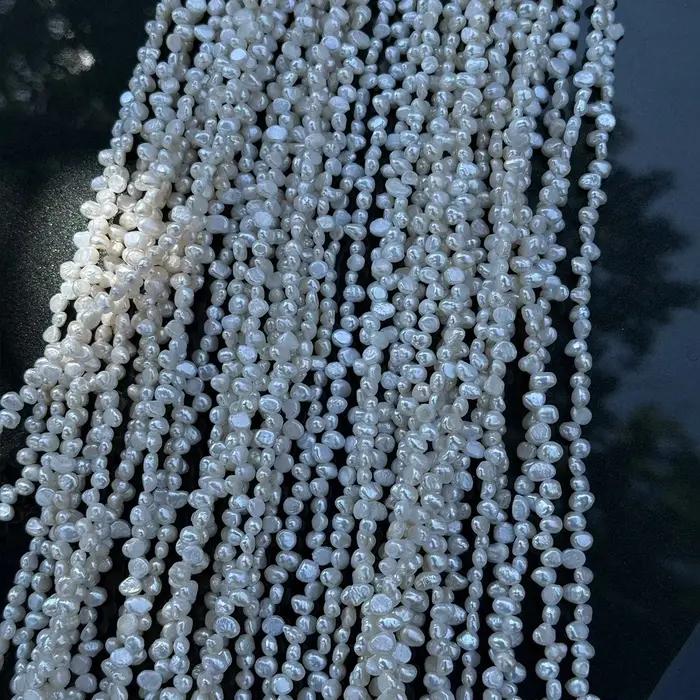  Collier de perles d'eau douce élégant pour femmes