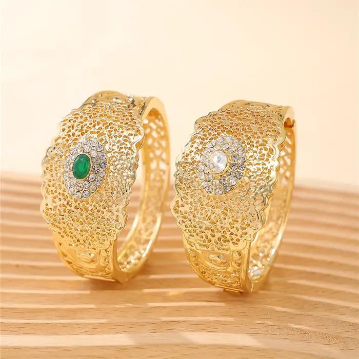 Bracelet Marocain en Alliage Exquis pour Femme
