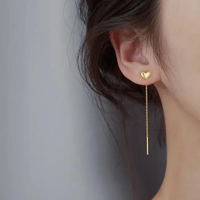 Boucles d'oreilles à pampilles longues pour femmes