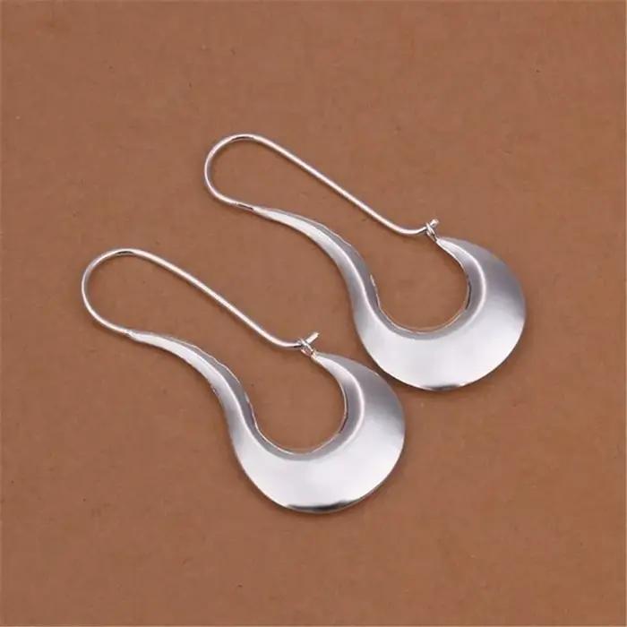 Boucles d'oreilles fines en argent Sterling 925 pour femmes