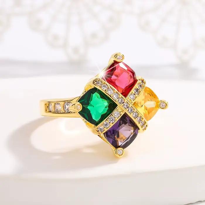 Bague en or 18 carats pour femmes