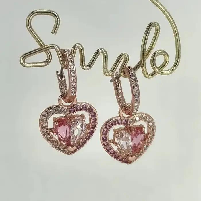 Ensemble de bijoux fins en cristal pour femmes