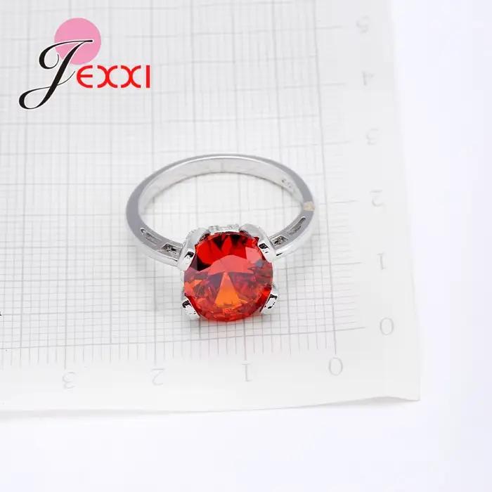 Bague en pierre rouge Bague Rose