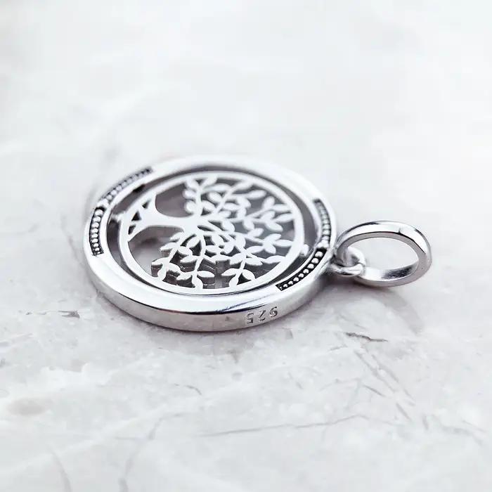 Pendentif arbre de vie en argent Sterling 925