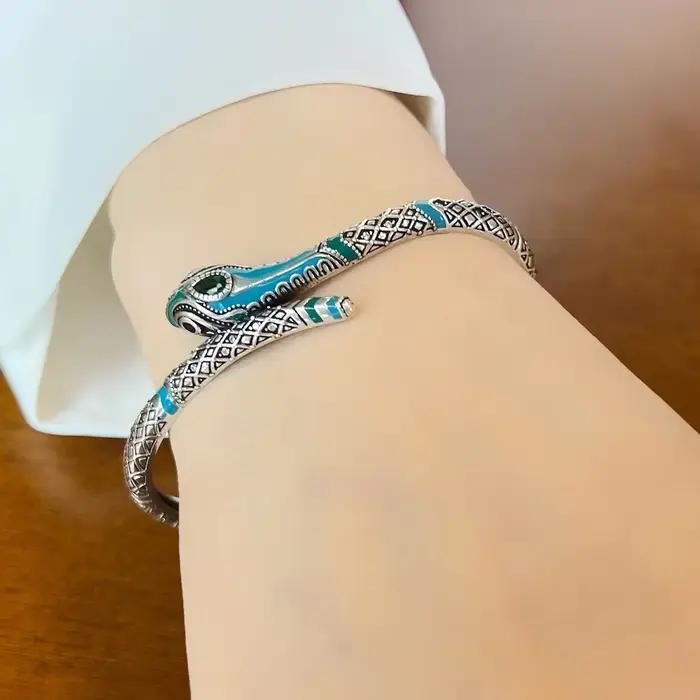 Bracelet serpent Style européen