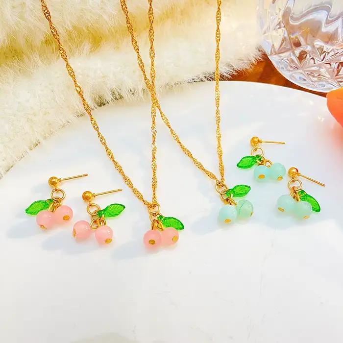 Ensemble de bijoux de clavicule élégant et exquis pour femmes design mignon romantique occasion soirée partie sorties entre amies