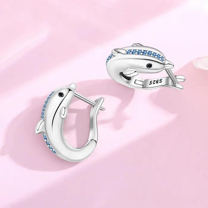 MISEFF – boucles d'oreilles en argent Sterling S925