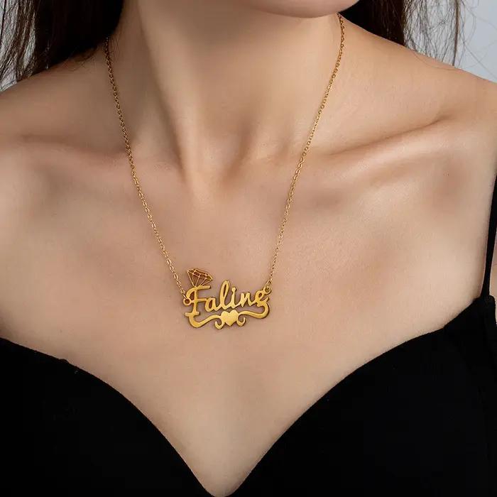 Collier personnalisé avec nom