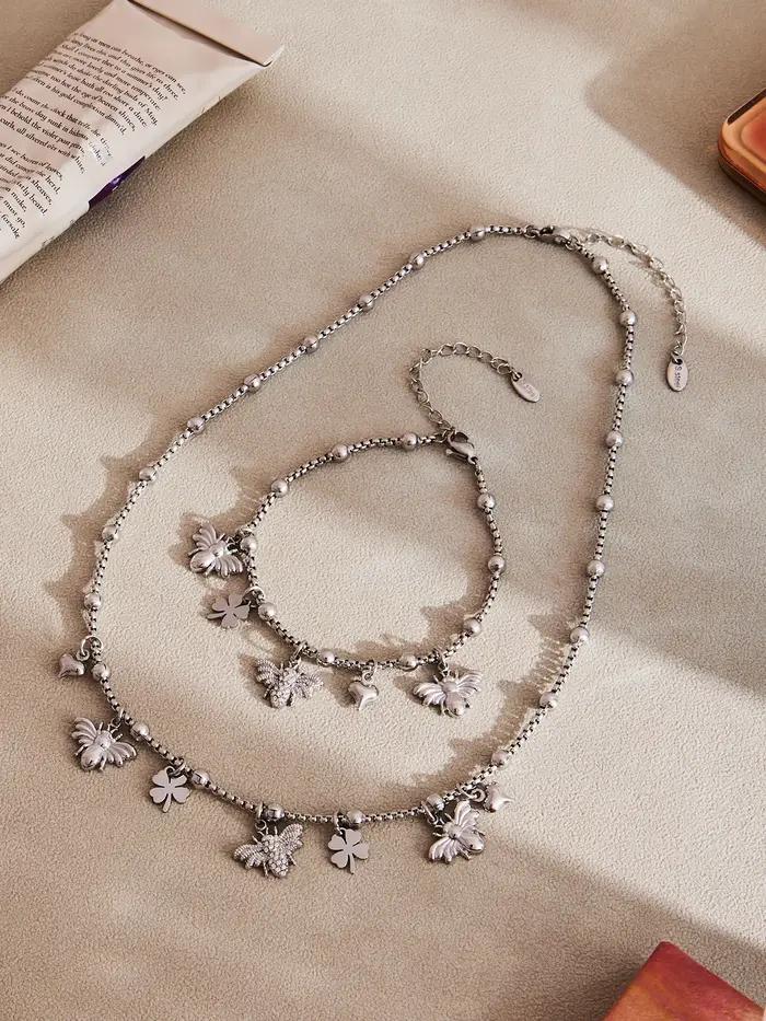 Nivora populaire abeille pendentif collier Bracelet